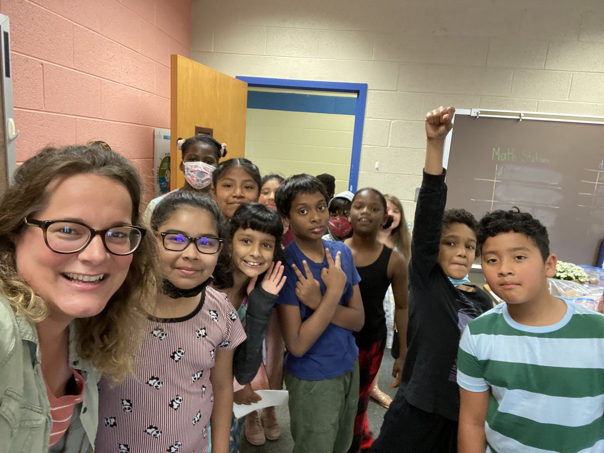 When your old class comes to visit all at once! 🥰 Happy Last Day of School! <a href="/centreridgees/">Centre Ridge Rams</a>