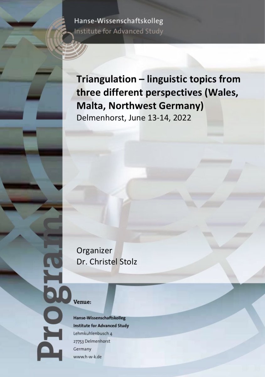 Yr wythnos nesaf bydd <a href="/iwanwynrees/">Iwan Wyn Rees</a>, <a href="/iforapglyn/">Ifor ap Glyn</a> a rhai o fyfyrwyr ymchwil <a href="/ysgolygymraeg/">Ysgol y Gymraeg</a> yn rhan o’r gynhadledd hon yn @HWK_IAS. 
Os am ddolen Zoom i ymuno â’r digwyddiad, cysylltwch ag Iwan ar cymraeg@caerdydd.ac.uk