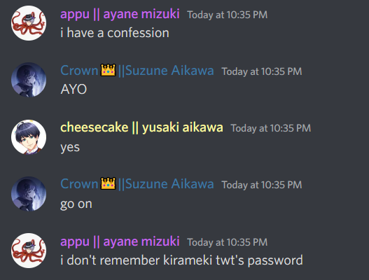 incorrectkrmk's tweet photo. its not a secret anymore lmao https://t.co/J4peY3ry4L