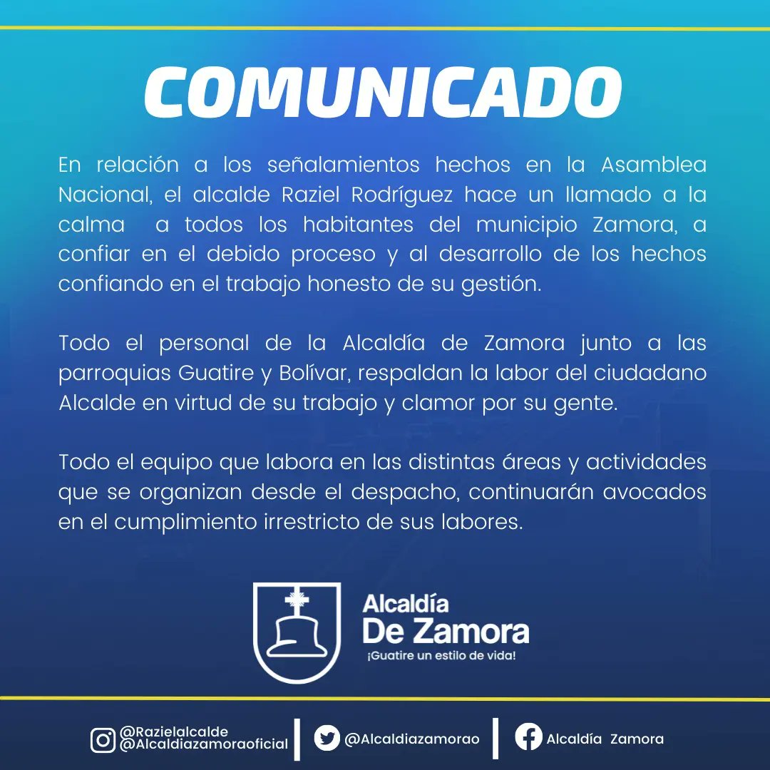 AlcaldiaZamoraOficial tweet media