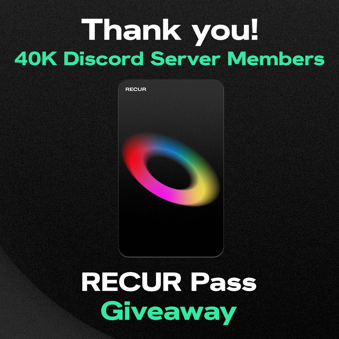 RecurForever's tweet photo. This @nickelodeon_nft movement is MASSIVE!🚀

We've passed 40K members in our Discord (‼️), so to celebrate, we're giving away a RECUR Pass in our Discord.😏

+ if we hit 50K server members by 9PM ET tonight, we double it and gift out TWO RECUR Passes 🤯

https://t.co/O1srX9JTT1 https://t.co/6jUyryBAfF