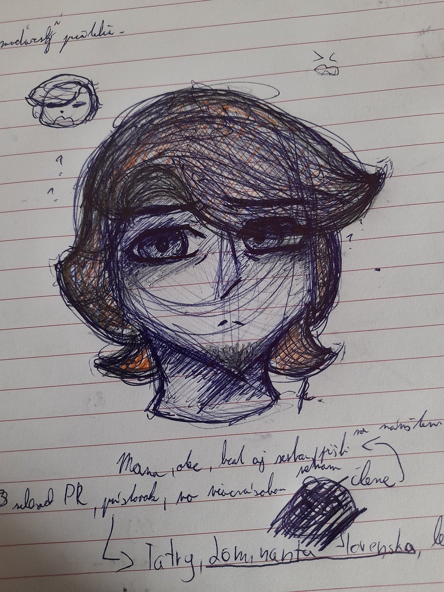 Iv_ello_'s tweet photo. Some doodle of almond cookie in my Slovakia book,i drew this in school when teacher was teaching us something😅.

I drew him in my style😅

⛰️Tatry⛰️

#almondcookie #fanart #cookierunkingdom #art https://t.co/fgHX4BUqmD