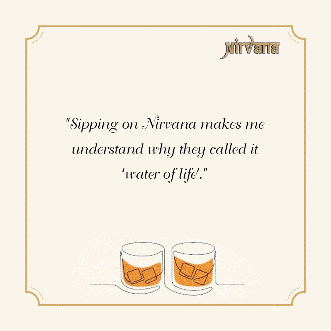 PaulJohnWhisky's tweet photo. Some #singlemalts make you think, but
NIRVANA makes you understand.
#Nirvana #NirvanaStories
#PaulJohnWhisky #IndianSingleMalt
#PaulJohn #WhiskyStories
#WaterOfLife #Whisky #WhiskyTales
#MyNirvana #FridayDram https://t.co/PpcerJHaCa
