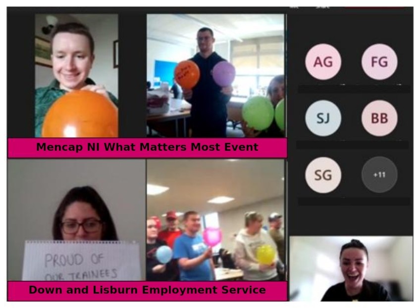 MencapRachelh's tweet photo. What a wonderful afternoon! @Mencap_NI trainees from the Down & Lisburn #EPD service celebrated and reflected their 2021-2022 year and what they were Proud of. Congratulations🎊👏 to you All! #whatmattersmost #reflectionevent #supportedemployment https://t.co/KMD8tfMvJR