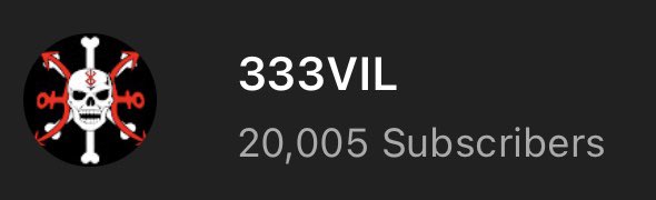 20,000 Subscribers! Thank you guys so much for the incredible support, i can’t express enough how thankful i am. It’s only up from here!