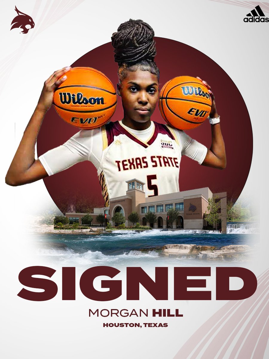 TXStateWBB's tweet photo. Welcome to 𝙎𝙖𝙣 𝙈𝙖𝙧𝙫𝙚𝙡𝙤𝙪𝙨, Morgan ‼️

📰: https://t.co/CbAY6bSL1a

#EatEmUp🐾 https://t.co/FfOe226VJn