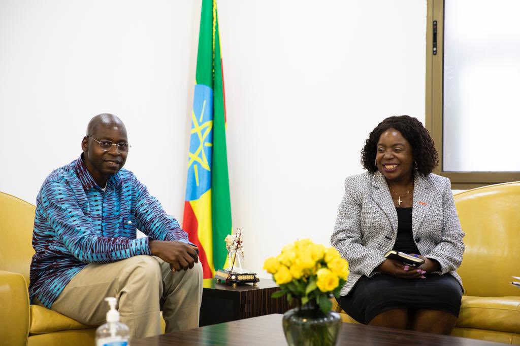 Paid a courtesy visit to the President &amp; Head of State of the Republic of Ethiopia, Her Excellency Sahle-Work Zewde. She warmly received us &amp; appreciated the great work <a href="/WorldVisionEth/">WorldVision Ethiopia</a> is doing in the country to give children a better quality of life. <a href="/WorldVisionEARO/">World Vision East Africa</a>