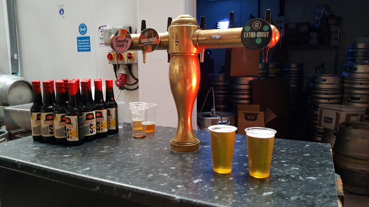 Also back open weekly (2-7 Sat) is <a href="/OneMileEnd/">OME</a> tap room, Tottenham. It additionally opens on match days, but check details on Twitter:
beerguideldn.com/pubs.257