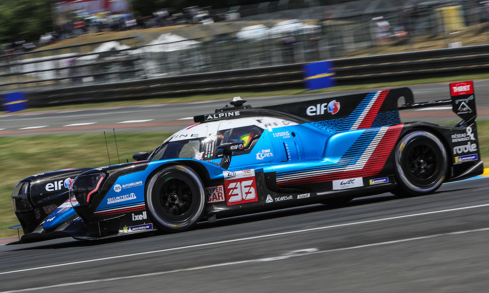 sportscar365's tweet photo. 🗞 HYPERCAR CHANGE: The Alpine A480 Gibson has been handed a power reduction in a Hypercar BoP update issued one day before the @24hoursoflemans.

https://t.co/EdnkQYvDdO #LeMans24 #WEC https://t.co/4OeBUIvjR4