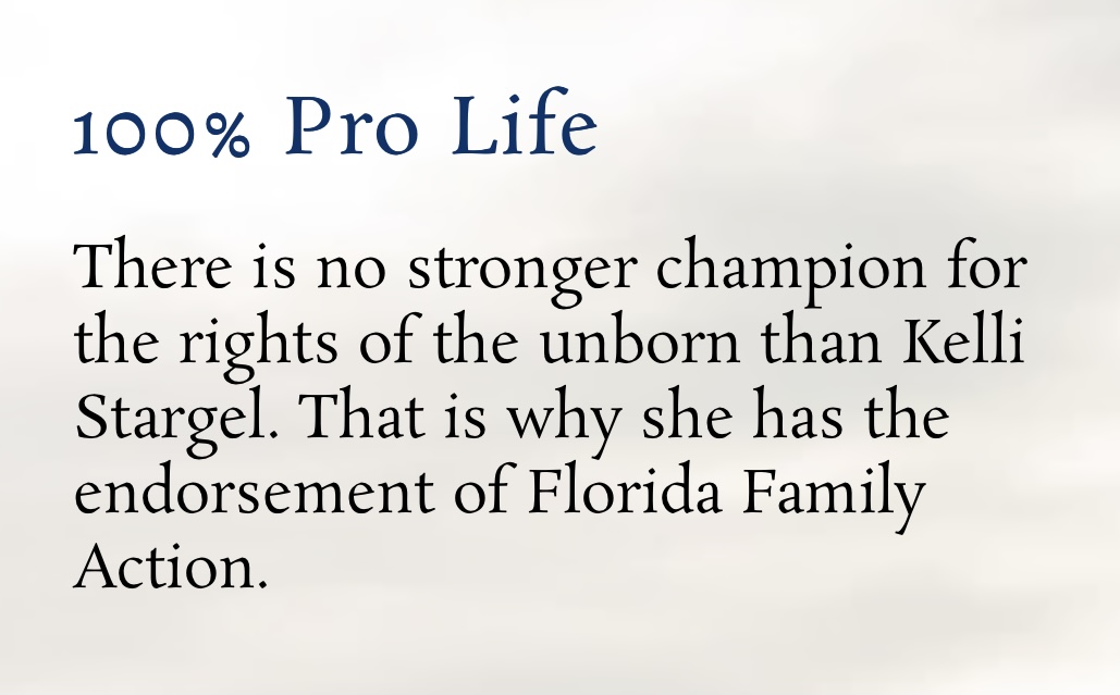 Kelli Stargel tweet media