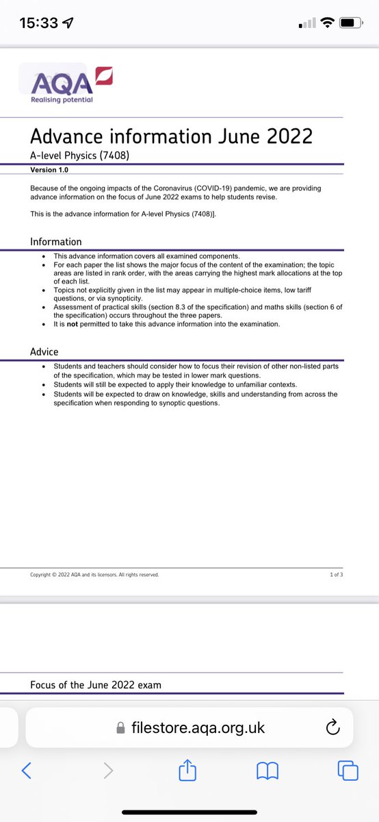 AngelaH121_sci's tweet photo. Please explain yourselves #AQA 12 marks on capacitors/electric fields with topics listed in the advanced information having a lesser waiting……A clear disadvantage to students 😡 https://t.co/7LTcQN5x6u