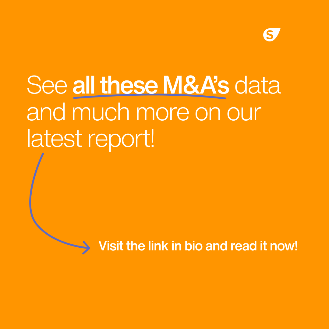 Check all M&amp;A deals in LATAM last month on our latest report: bit.ly/3zkXehd