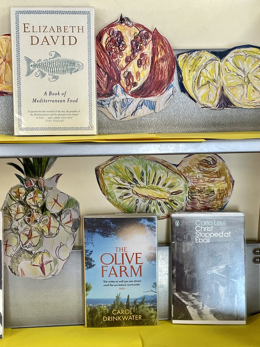 BlackheathLib's tweet photo. New library display @BlackheathLibry @greenwichlibs @Royal_Greenwich @Better_UK #writearoundtheworld we have a display with a selection of @RichardEGrant picks from writers inspired by Italy perfect reading for the Summer #SummerReading https://t.co/mux7d7wAQ7
