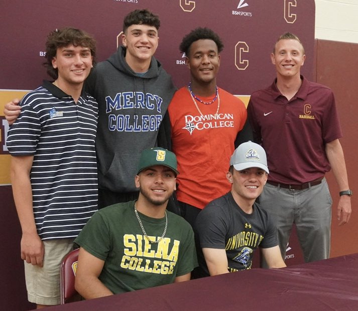 ColonieHSBB's tweet photo. A great week for Colonie Baseball! 

Signing Day ☑️

Banquet ☑️

518 Futures Allstar Game ☑️

#𝘎𝘰𝘙𝘢𝘪𝘥𝘦𝘳𝘴 https://t.co/5xkyneBZK2