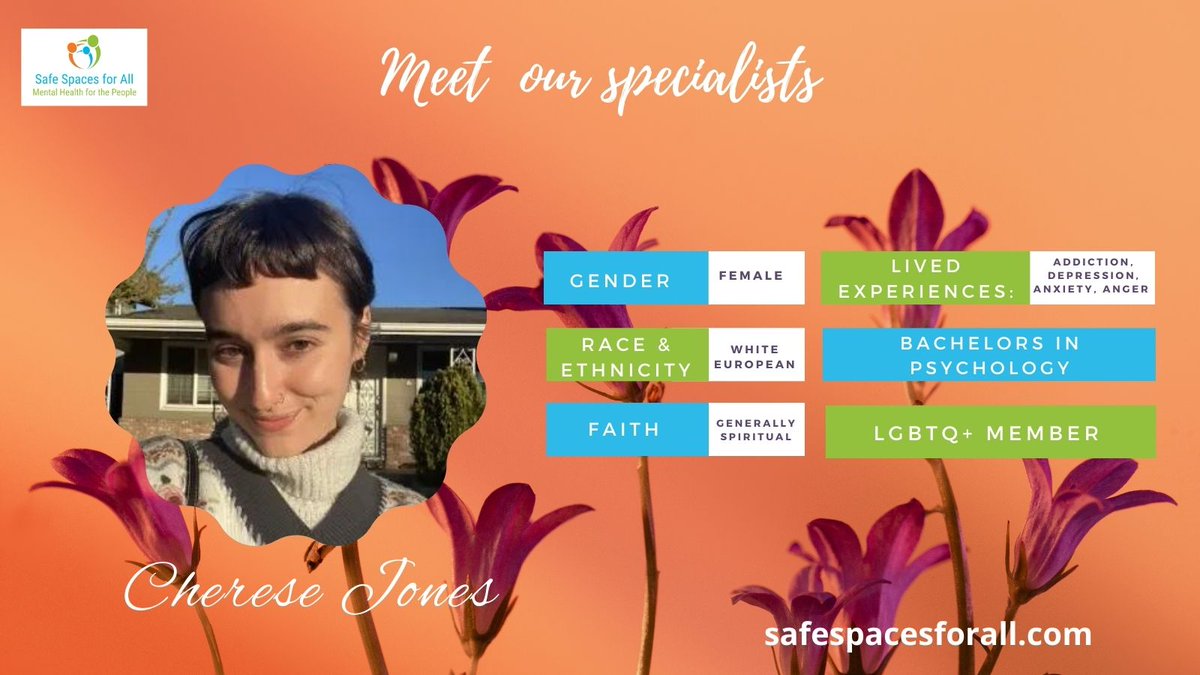 Mynd_Health's tweet photo. Click the link in bio to schedule with Sophia.

#SafeSpacesforALL #mentalhealth #anxietysupport  #depressionsupport #addectionfreesuport #angermangementsupport #lgbtqmentalhealth #mentalhealthprevention https://t.co/X00r5SfIXL