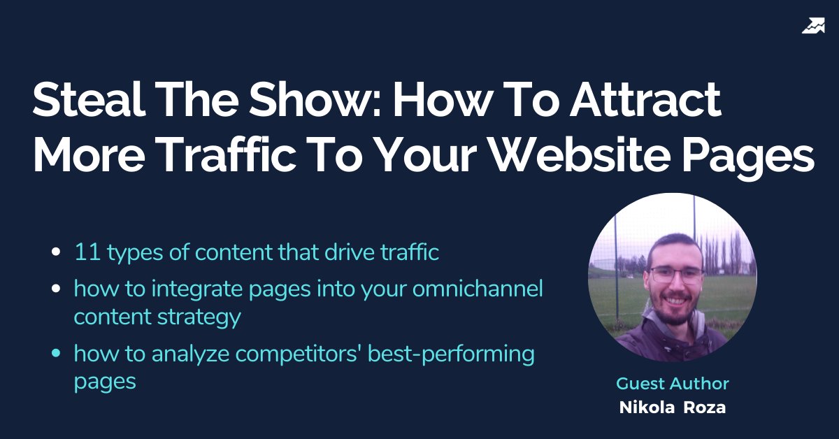 Which content is the best for rising to the top of SERP❓It’s a tricky question.
Not every content form is right for every brand. You can amplify what your brand already produces🤓<a href="/NikolaRoza/">Nikola Roza</a> has shared 11 content types that can drive traffic to your site  bit.ly/3zrw6wT