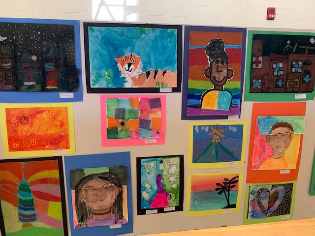 More pictures from the amazing NPS Art Show!!! Proud of our <a href="/Uncas_Wolves/">Uncas Elementary School</a> Artists!!!