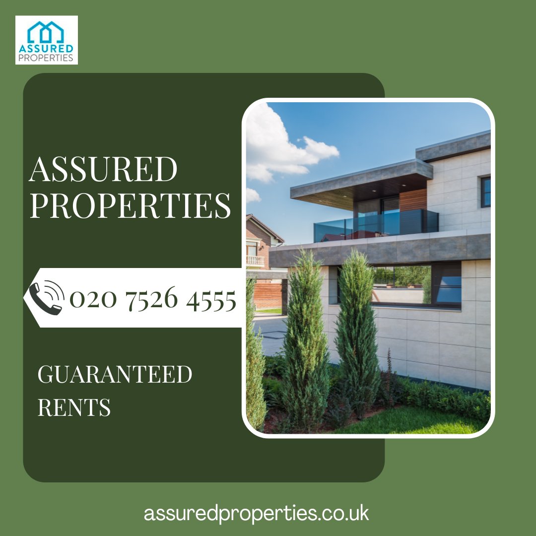 AssuredProp's tweet image. We provide landlords with a service that ensures peace of mind and regular payments with no hidden fees.

assuredproperties.co.uk

#rent #guaranteedrent #guaranteedrentscheme #landlord #assuredproperties #london #propertymaintenance #propertymanagement #maintenanceservices