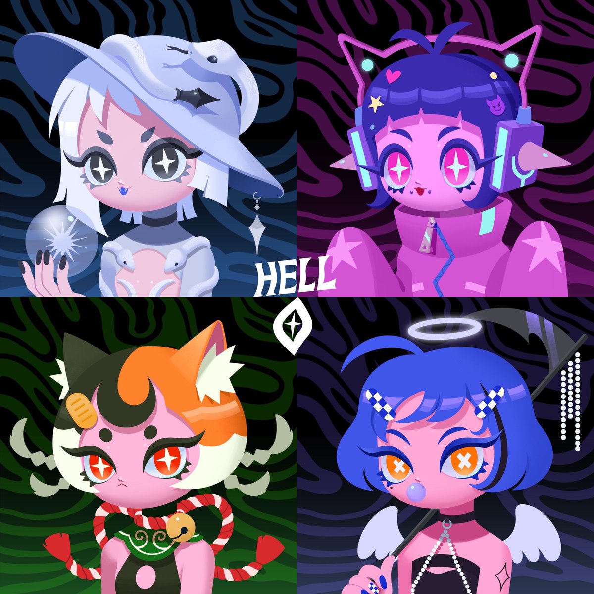 🔥The gate of Hell O is OPEN🔥

😈 4 staff are ready to serve you~ 😈

🚪Please Enter the gate below.

#HellOCO #NFts #NFTCommunity #opensea