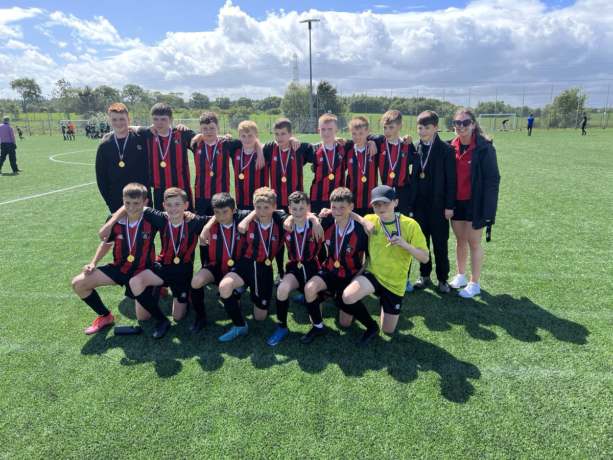 WCHSHWB's tweet photo. Champions!!!! 🏆⚽️ @WestCalderHigh https://t.co/1GgHFrnMmX