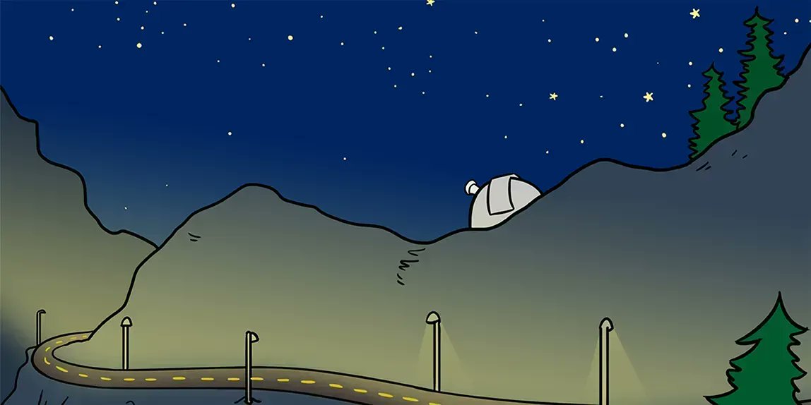 SA Maths Foundation on Twitter "Why Put Telescopes at the Top of