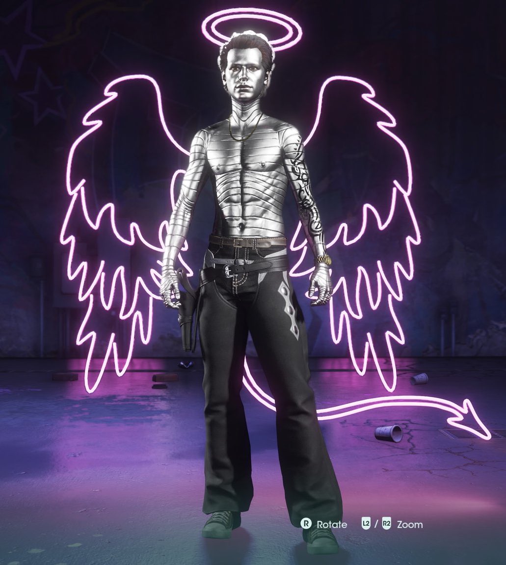 Silver slinger…. #BossFactory #SaintsRow