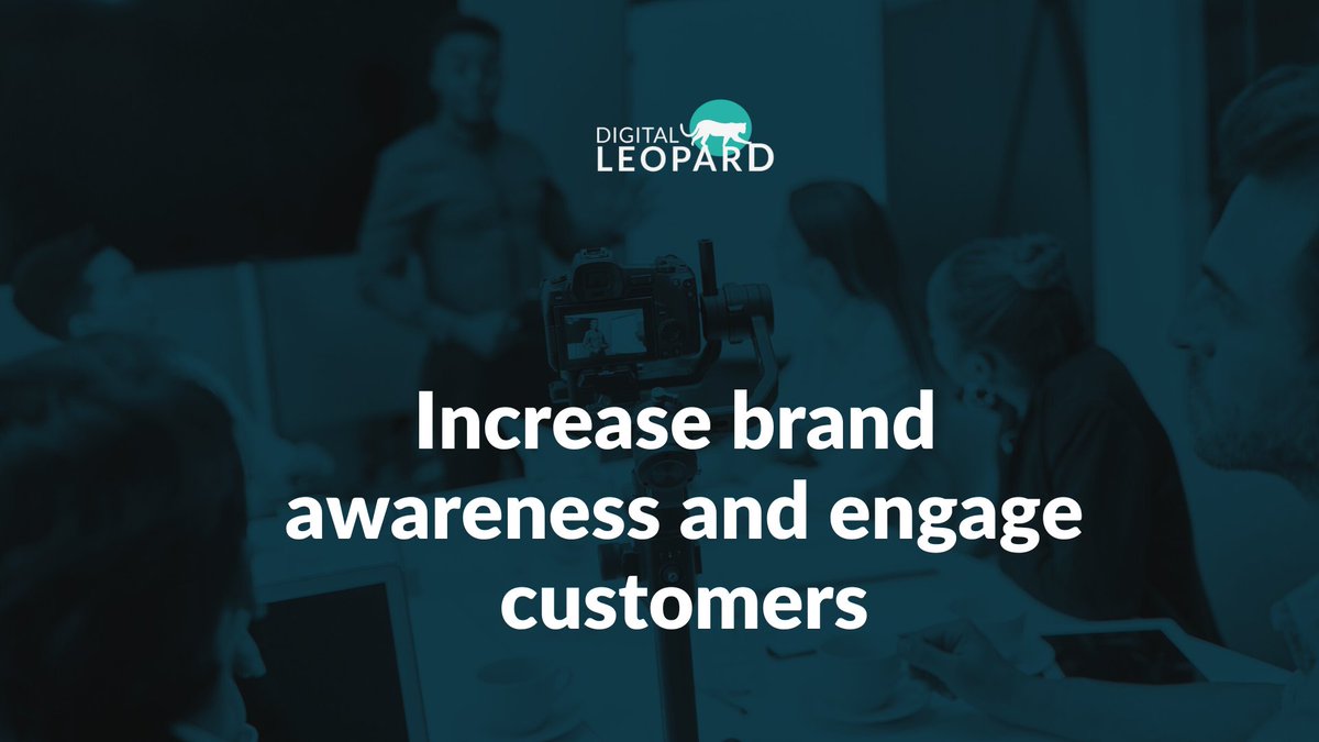 digital_leopard's tweet photo. #Videomarketing is the most effective way to increase #brandawareness and engage customers. You will be amazed at what #videos will do for your conversion rates. Not sure if video marketing is right for you? Contact us for a free consultation today. #digitalleopard https://t.co/EUC9YB714C