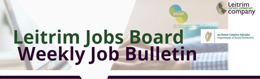 leitrimdevco's tweet photo. Check out this weeks Jobs Bulletin
https://t.co/wRMKOFBNhd https://t.co/zjxMOExmNC