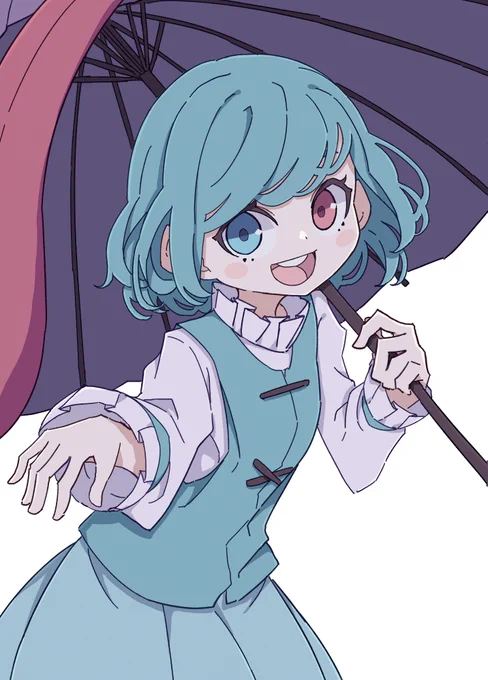 #深夜の真剣お絵描き60分一本勝負 
#6月11日は小傘の日 