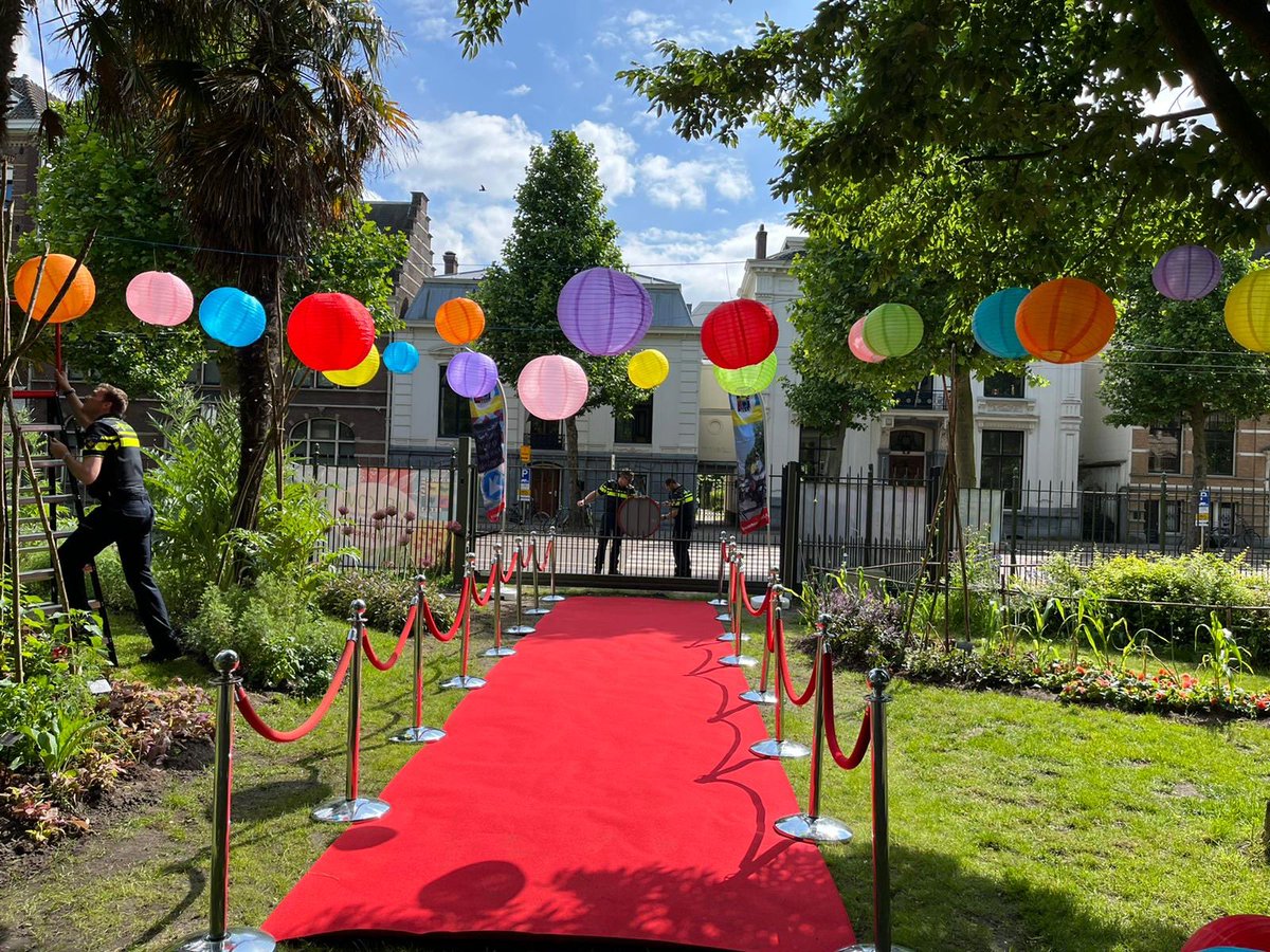 De rode loper is uitgerold voor alle bezoekers van het KinderBeestFeest in @ARTIS. Tot zo!
