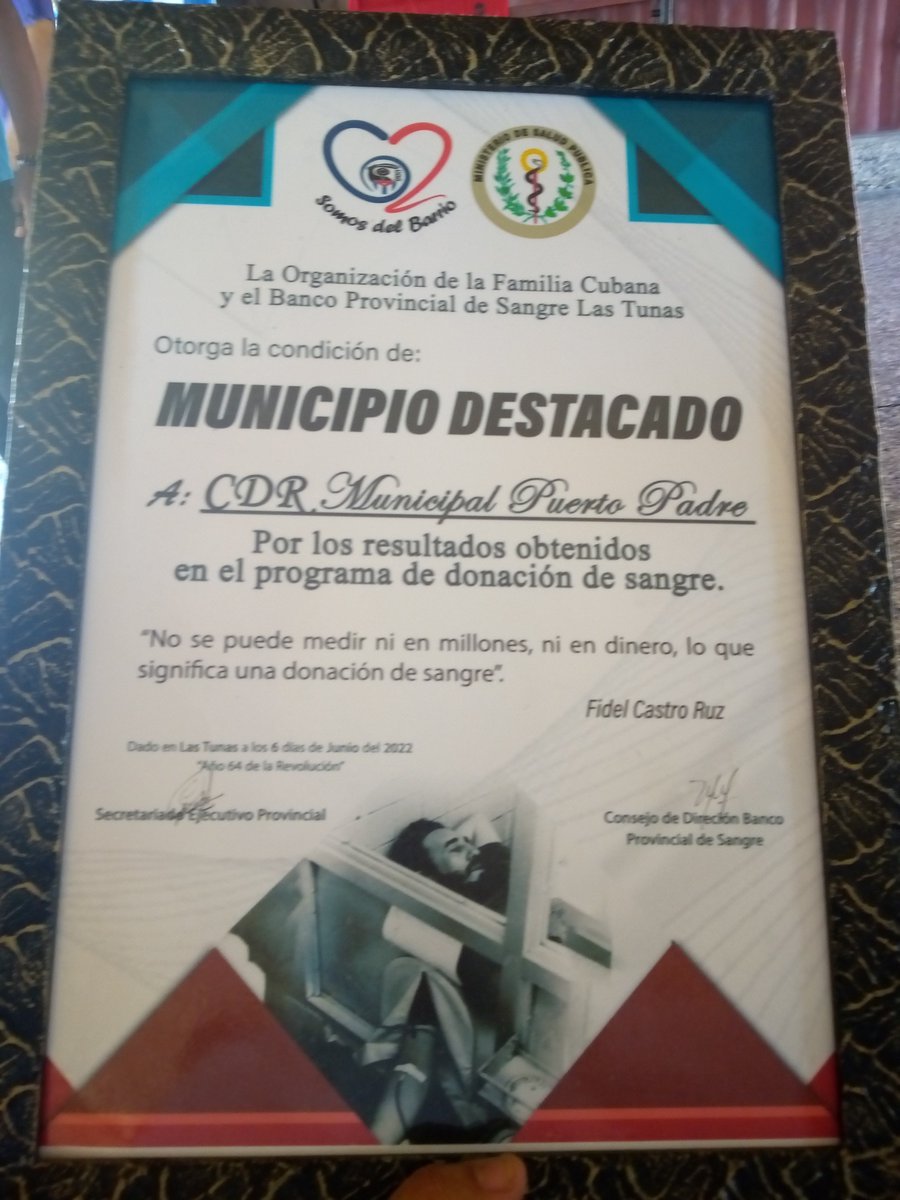 ATMedicaLTU's tweet photo. Felicidades Puerto Padre!!!
@japortalmiranda 
@RenGallego3 
@JaimeErnestoC 
@VivianaDps 
@Lourdes10709220 https://t.co/lKoAuCL2gM