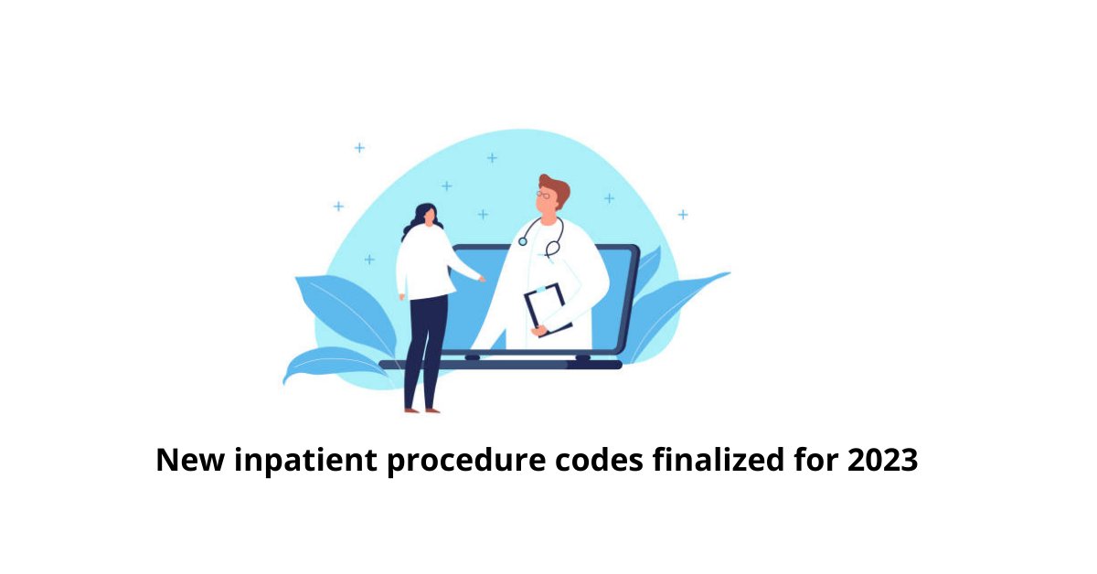 Allzone_Online's tweet image. Get to know the Hundreds of new inpatient procedure codes finalized for fy 2023!

 Read More: allzonems.com/new-inpatient-…

#MedicalCodingUpdates #ICD10PCS #Codes #Outsourcingmedicalbillingservices #OutsourcingRCMservices #OutsourcingMedicalCodingServices #Allzonems