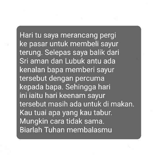 Jessyji00's tweet photo. Sedikit kesaksian daripada aku. A testimony from me #kesaksianku #berkatkemurahanMu #glorytogod https://t.co/Kg1ZotbIR7
