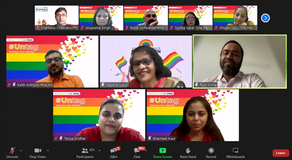 Today we had some very special guest speakers who shared their life experience as members of the LGBTQIA community and as their allies. We're sure this will inspire us to do more to strengthen our inclusive culture. #Inclusion <a href="/Concentrix/">Concentrix</a> #Pride2022