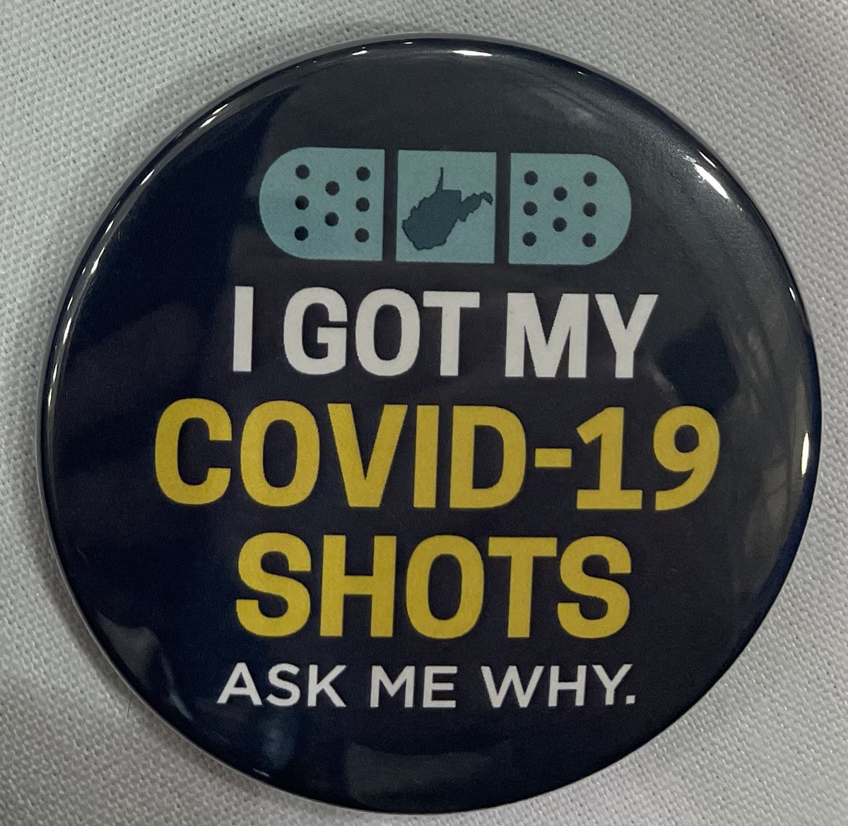 dannytotz's tweet photo. Very cool to see some campaign materials part of the project I’ve been a part of for almost two years out in the wild! Looking forward to sharing our research with the WV Immunization Summit! #CommunityImmunityWV https://t.co/BqsT2dL0Cc
