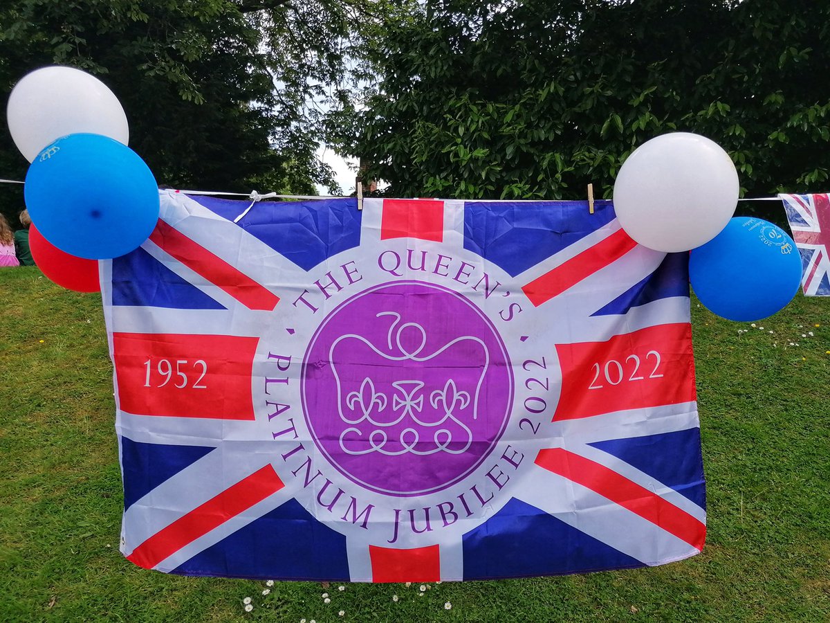 KESPreparatory's tweet photo. #StroudEY had a wonderful afternoon celebrating the #queensplatinumjubilee in the sunshine. The children all received invitations that they responded to, made sandwiches, cakes and enjoyed some delicious strawberries. #StroudNursery #StroudReception #StroudSchool #EYFS https://t.co/TJuv5XsuK9