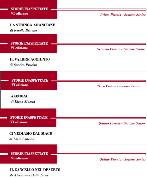 🔷️CURIOSI DI LEGGERLI?🤩
Qui il link per leggere i racconti vincitori delle sezioni SENIOR, JUNIOR e PREMIO GIURIA della VI edizione del Premio nazionale  "Storie Inaspettate"
👉 fitel.it/primo-piano/st…
