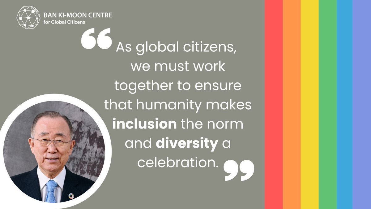 Happy #Pride2022!🌈

At the @bankimooncentre we celebrate diversity, courage and solidarity. Let's encourage all #globalcitizens to show their #pride and stand up for equality and fundamental rights of the #LGBTIQ+ community. 

#StandUp4HumanRights #PrideMonth