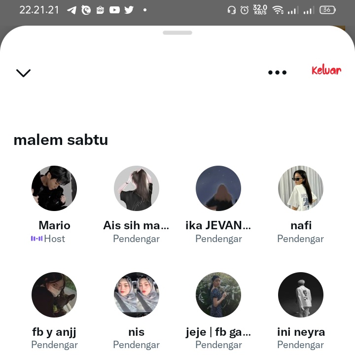 Niat mau sambil nugas tapi kalah sama ngantuk, keburu di kasih lagu lagu pengantar tidur <a href="/anggaramarioo/">Mario</a>.. udah tinggal nunggu ketiduran ae