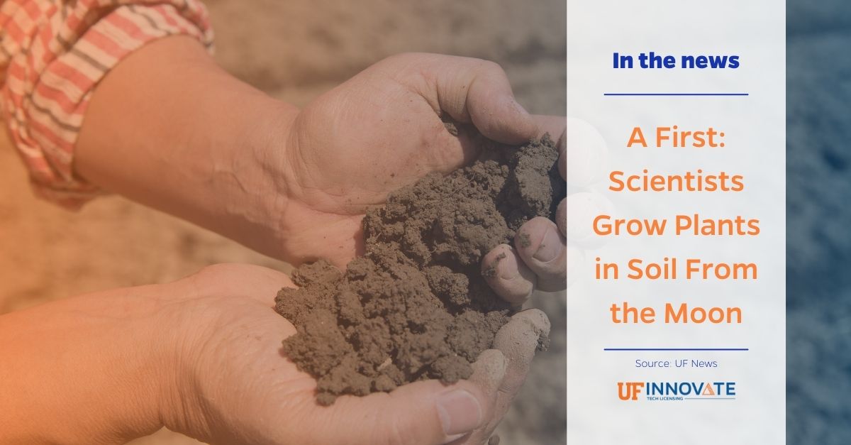 UF Innovate Tech Licensing on Twitter "Scientists have grown plants in soil from the moon, a