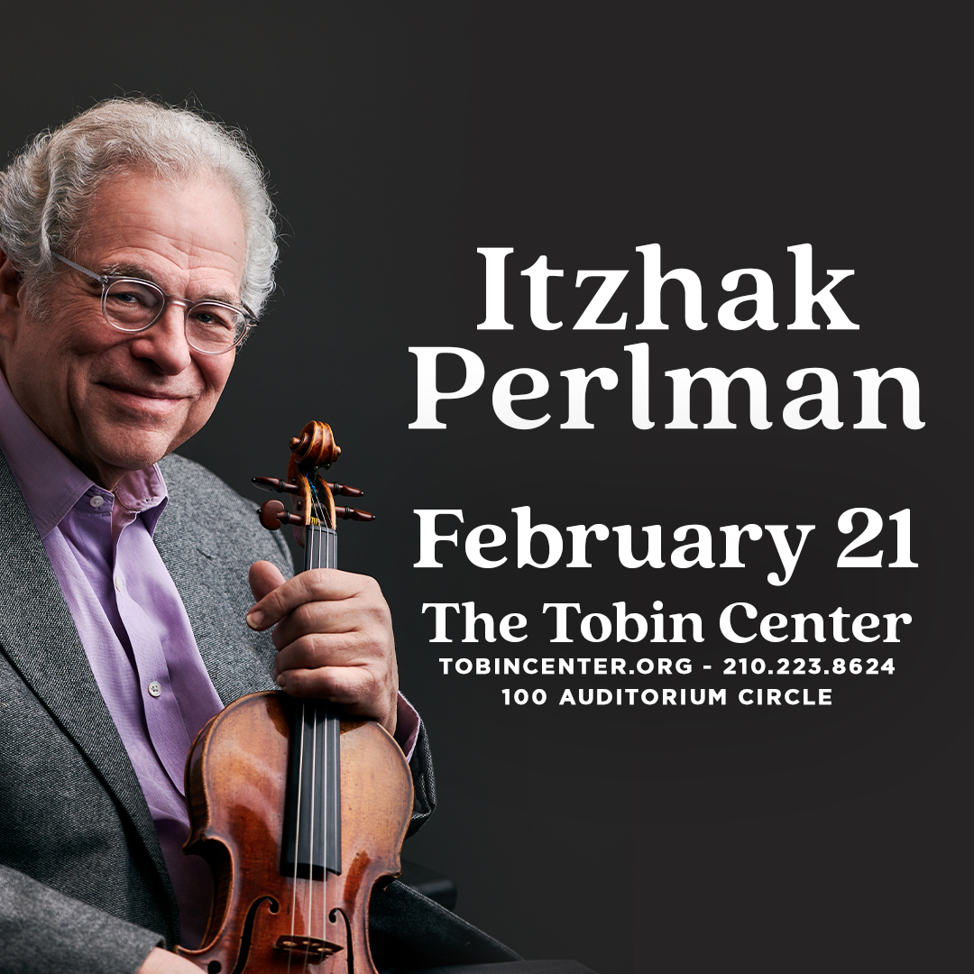 🎟 ON SALE NOW 🎟 | Itzhak Perlman Coming to the Tobin on Thursday, February 21 at 7:30pm 🔗 Visit bit.ly/tobin-perlman to get the best seats TODAY!