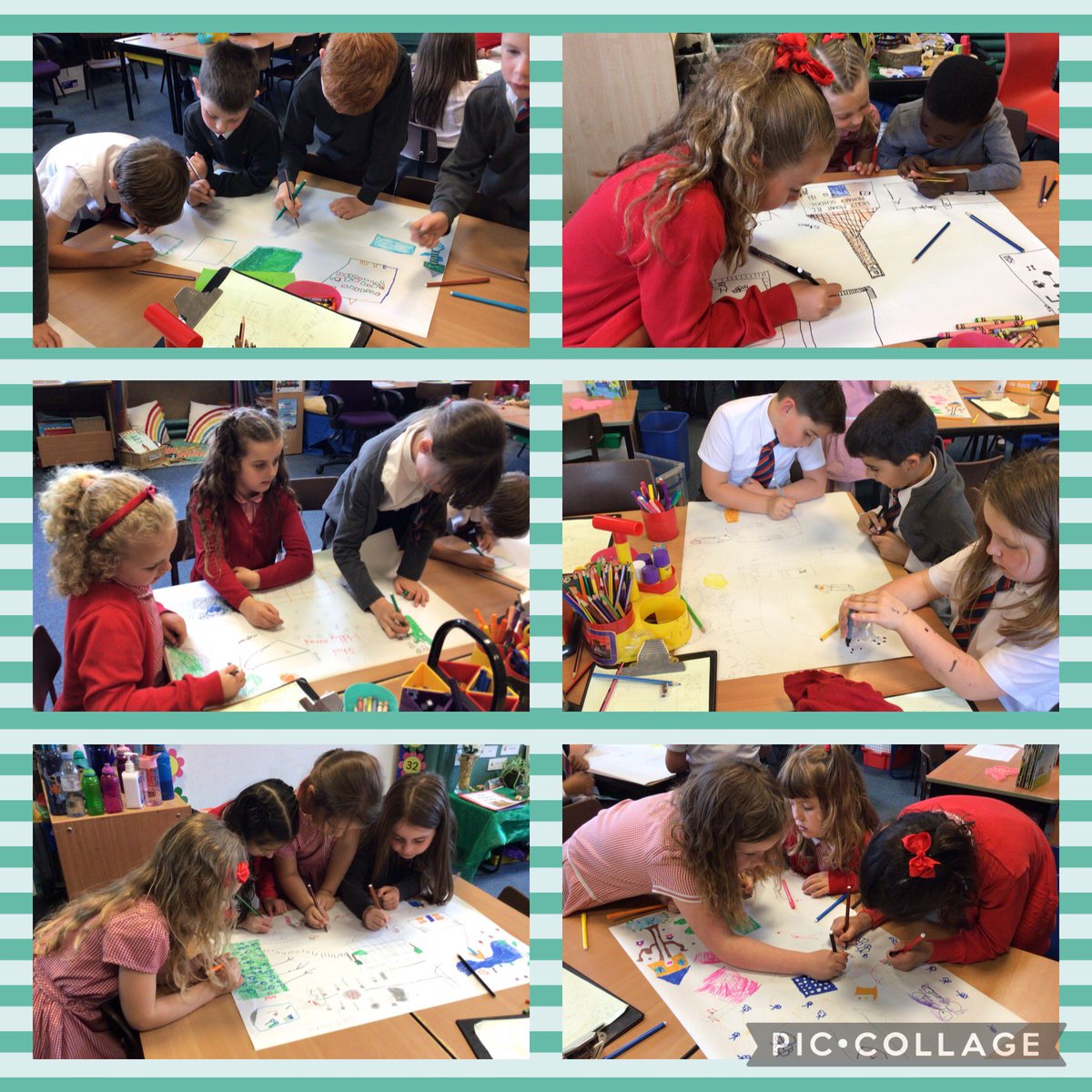 mrswill_hick's tweet image. Wonderful collaborative work creating maps of our school locality! 👍🏼😀 @Hollymountbury  #NationalFieldworkWeek