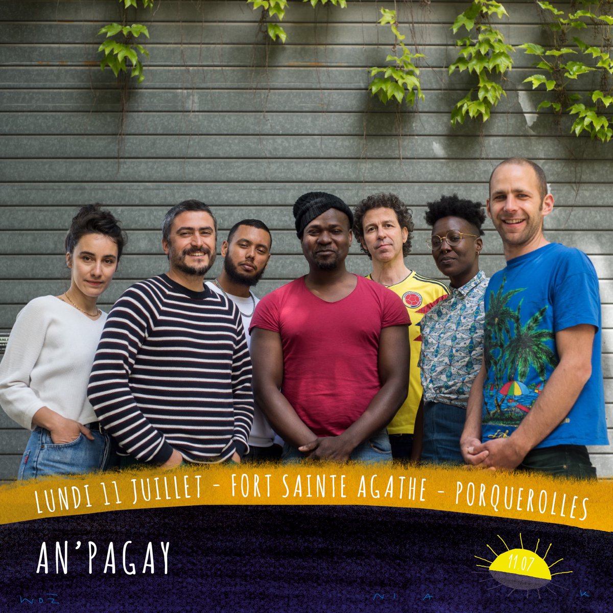 Jazz à Porquerolles (@japorquerolles) on Twitter photo Le rendez-vous dansant du festival, c'est le 11 juillet ! Avec Daniel Waro en première partie, c'est le groupe endiablé d'An'Pagay qui clôturera la soirée ! 🔥
Réservation via l’office de <a href="/hyerestourisme/">Hyeres Tourisme</a> bit.ly/jazz-porquerol… ou sur Festik jazz-a-porquerolles.festik.net Le rendez-vous dansant du festival, c'est le 11 juillet ! Avec Daniel Waro en première partie, c'est le groupe endiablé d'An'Pagay qui clôturera la soirée ! 🔥
Réservation via l’office de <a href="/hyerestourisme/">Hyeres Tourisme</a> bit.ly/jazz-porquerol… ou sur Festik jazz-a-porquerolles.festik.net