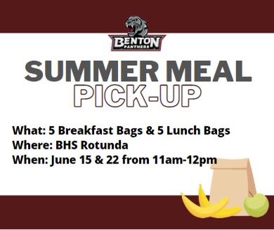 This is FREE for all Benton students 18 and younger.