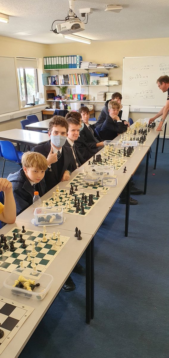 Chess club living the dream