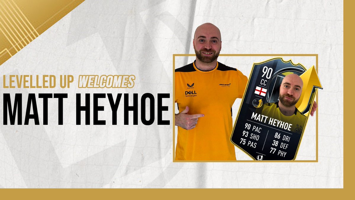 LEVELd_Up's tweet photo. ✅ Here we go! ✅

Welcome to the family @MHeyhoe91 and @FifaBr0z_YT ! 😊
Very excited for them to join our content creator team 🔥

Drop them a follow lads! :) https://t.co/CGsKsHFiOf