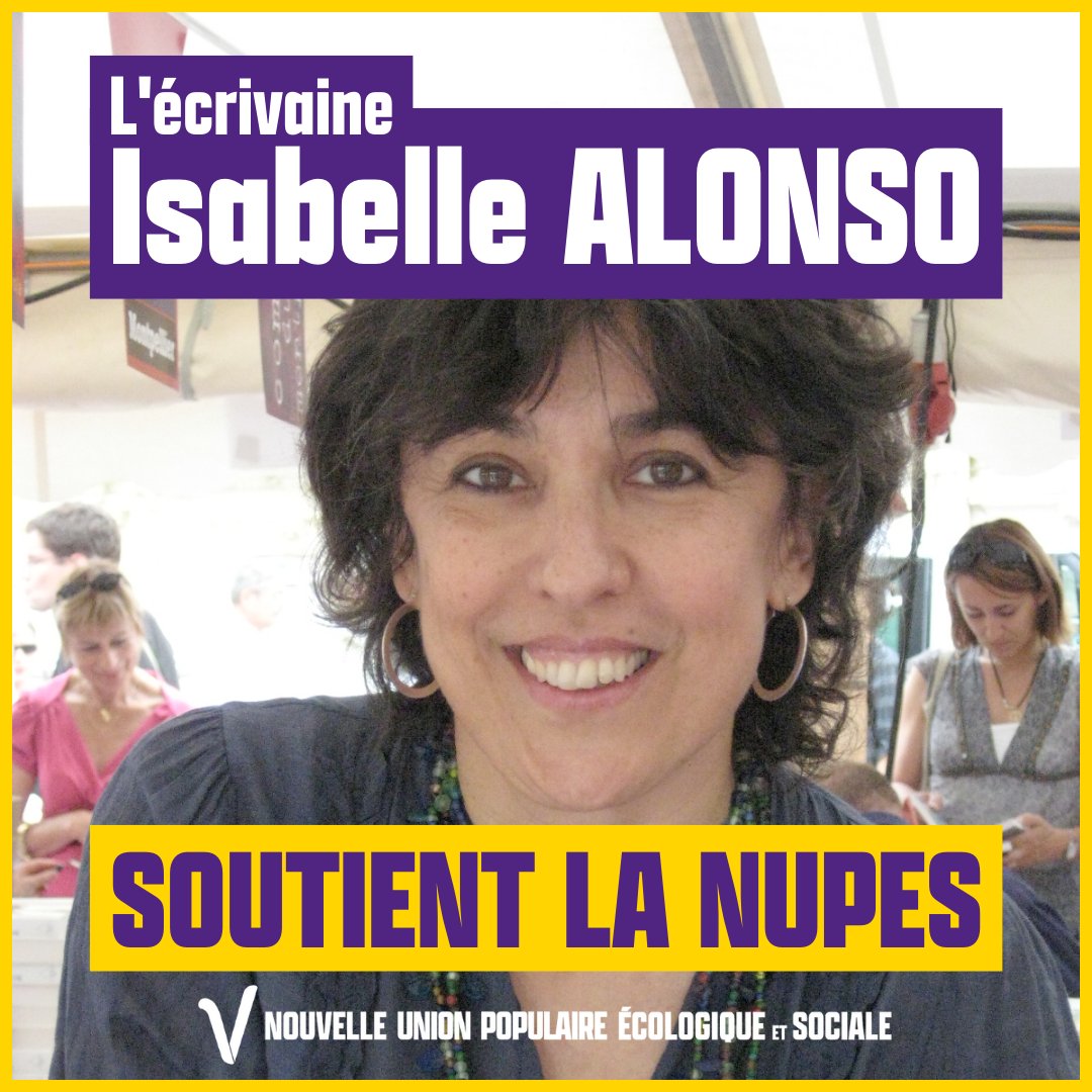 ✌️ @IsAlonsOfficiel soutient la #NUPES ! #VcommeVictoire