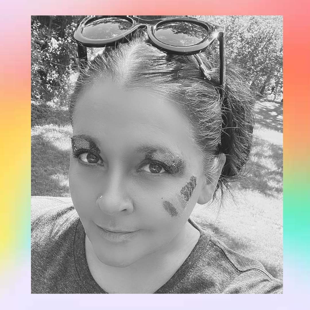 MtnqueerStories's tweet photo. Happy Pride! Mel, she/her https://t.co/QhMIr37S0K https://t.co/yjKssQuhlJ