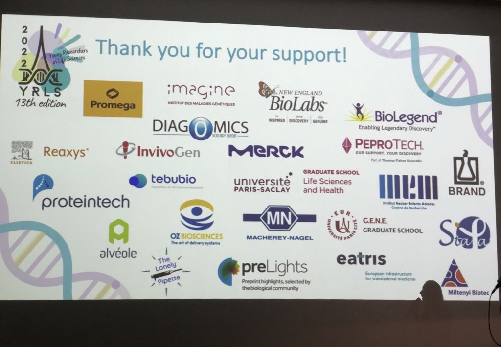 YRLS_federation's tweet photo. As we arrive to the end of the 13th edition of the YRLS meeting #YRLS2022  we would like to thank all of our sponsors ! https://t.co/CAezWa82pr