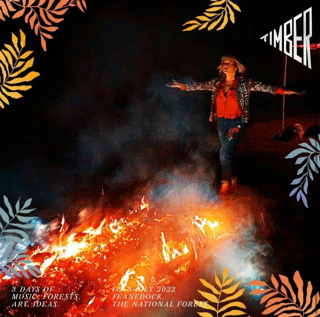 Not satisfied with the weather so far this Summer? Turn up the heat with a fire walk at @timber_festival 🔥 There is limited capacity so book your tickets in advance below!🎟️ timberfestival.org.uk/shivelight/emp…